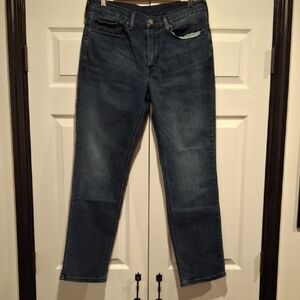 Levi's Dark Blue Straight Jeans